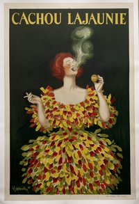 Cachou Lajaunie, Lithographie originale – Leonetto Cappiello, 1920