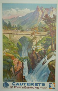 Cauterets Le pont de l'Espagne