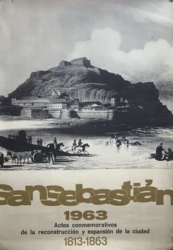 San Sebastian 1963, Original offset print, 1963