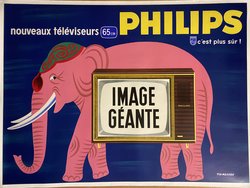 Philips, Original lithograph – Pierre Fix-masseau