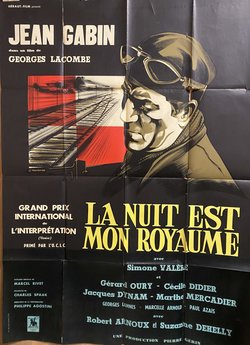 la nuit est mon royaume, Lithographie originale – Trambouze, 1951