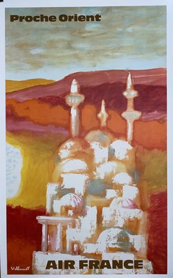Proche orient, Lithographie originale – Bernard Villemot