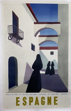 Spain, Original lithograph – Guy Georget, ci1950