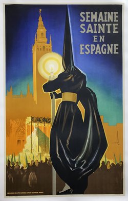 Espagne, Original lithograph – Morell, 1941