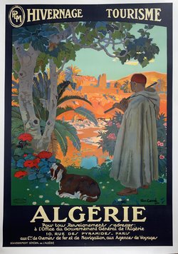 ALGERIA, Original lithograph – Léon Carré, 1921