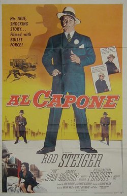 Al  Capone, Lithographie originale –  Marcou