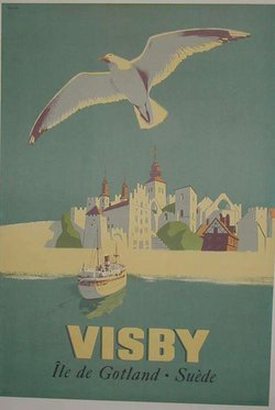 VISBY, Original lithograph
