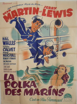 LA POLKA des MARINS, Lithographie originale – Michel Gérard
