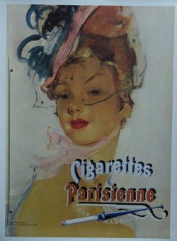 Parisienne, Lithographie originale – Jean Gabriel Domergue