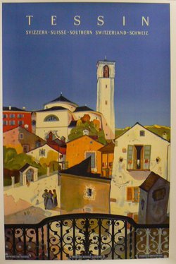 TESSIN, Lithographie originale – Anonyme