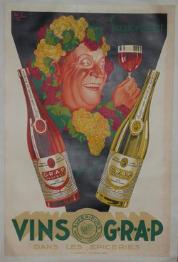 Vin GRAP, Lithographie originale