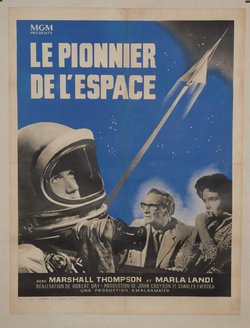 Le pionnier de l'espace, Lithographie originale