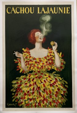 Cachou Lajaunie, Lithographie originale – Leonetto Cappiello, 1920