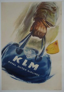 KLM, Original lithograph