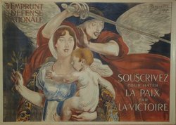 3 eme Emprunt, Lithographie originale – Besnard