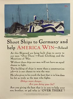 America win – Adolph Treidler, 1917