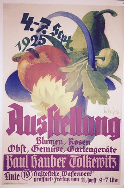 Austellung  1925 – Willy Petzold, 1925