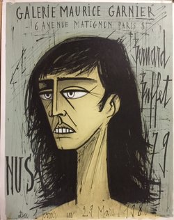 Bernard Buffet, Lithographie originale – Bernard Buffet, 1980