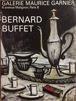 Bernard Buffet, Lithographie originale – Bernard Buffet, 1977