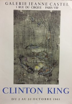 Clinton King, Lithographie originale – Clinton King