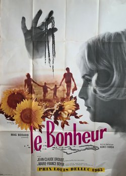 Le bonheur, Affiche offset originale – Kerfyser, 1965