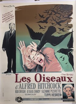 Les oiseaux, Lithographie originale – B Grinsson, 1963