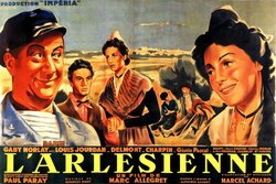 L'arlésienne, Lithographie originale, Res, 1942