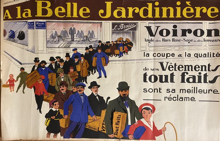 La Belle Jardinière, Lithographie originale – Andry Farcy, circa 1930