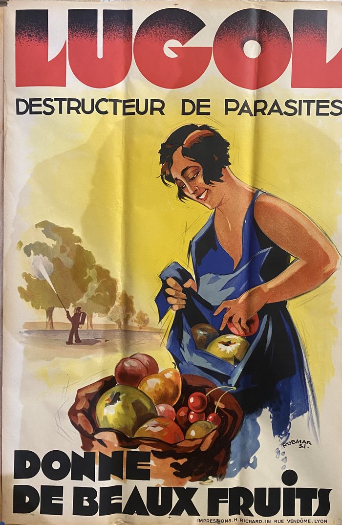 LUGOL, Lithographie originale –  Robmar, 1931