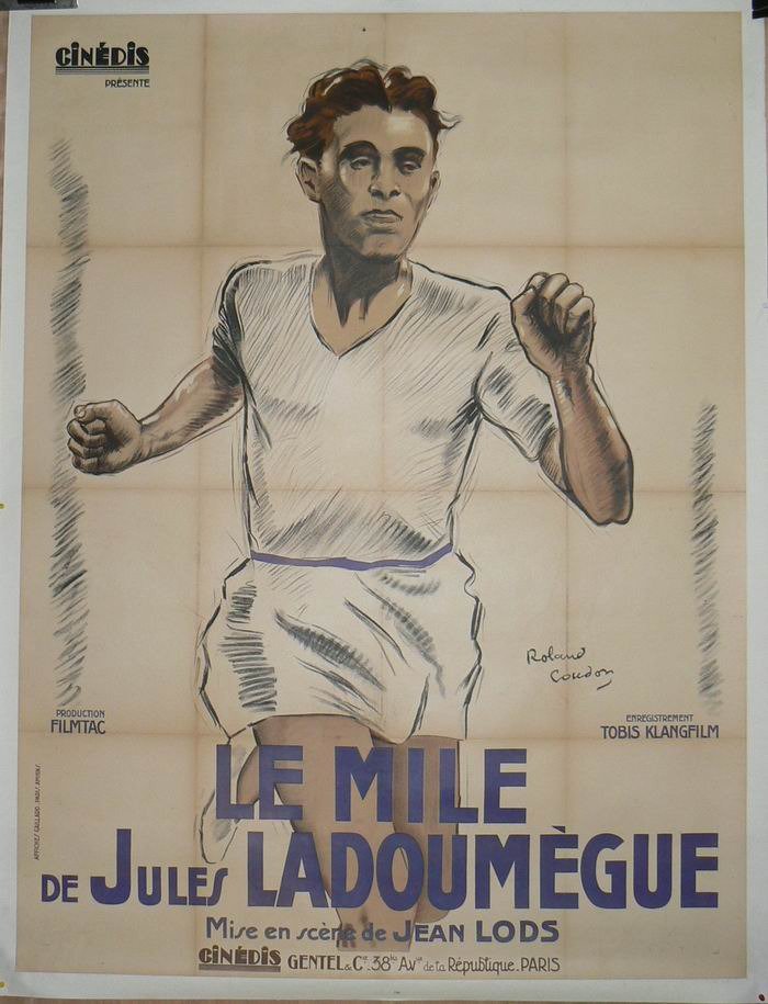 LE MILE - JULES LADOUMEGUE, Lithographie originale, Roland Coudon