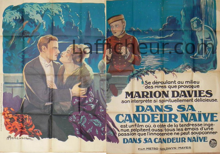 Dans sa candeur naive, Lithographie originale –  Armengol