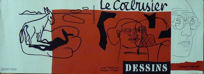 Le Corbusier Dessins, Lithographie originale, 1952