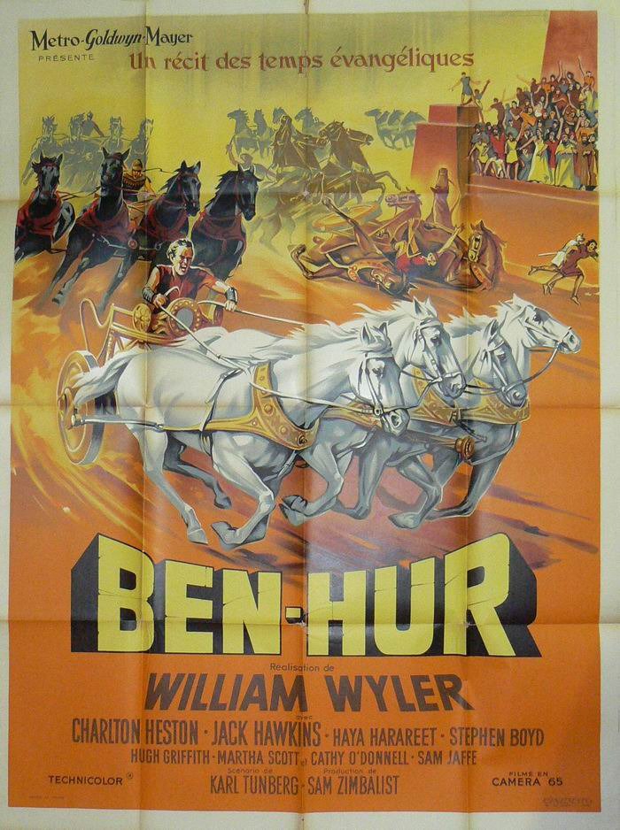 BEN HUR, Lithographie originale – Roger Soubie