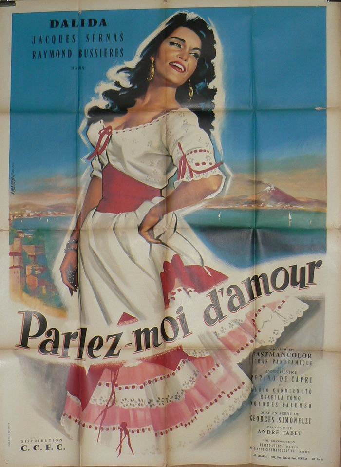 Parlez-moi d'amour, Lithographie originale – Jean Mascii, 1961