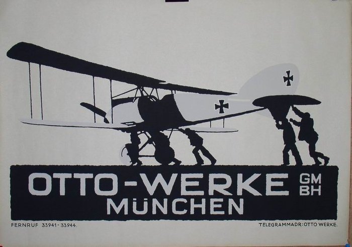 OTTO-WERKE, Lithographie originale