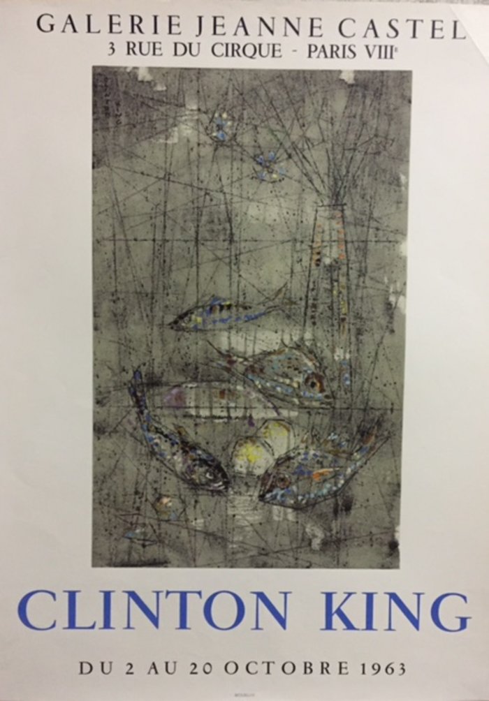 Clinton King, Lithographie originale – Clinton King